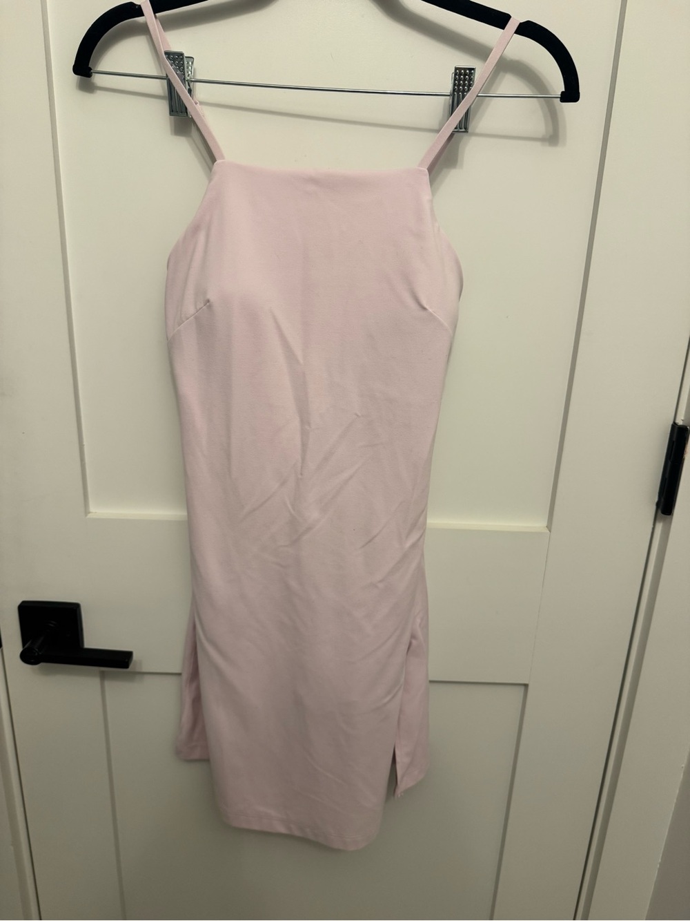 Lululemon align side slit cami strap dress. Size 4. Built in shorts with pockets